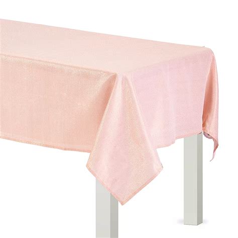 metallic rose gold fabric tablecloth|rose gold tablecloths and napkins.